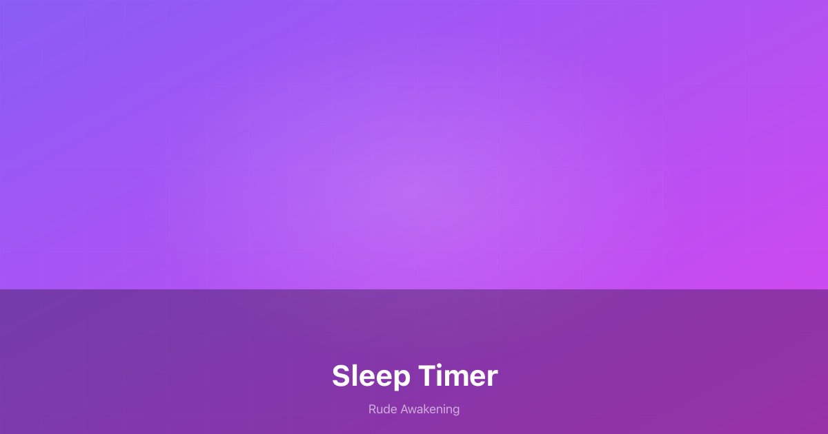 A clock face blending into sound waves with a crescent moon in the background